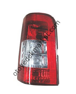Peugeot Partner (2001-2008) Sol Stop Şeffaf Çift Kapı (Mars)