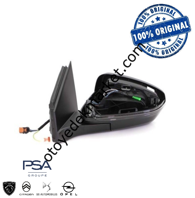 Peugeot 5008 (2017-2025) Sol Dikiz Aynası (Orijinal)