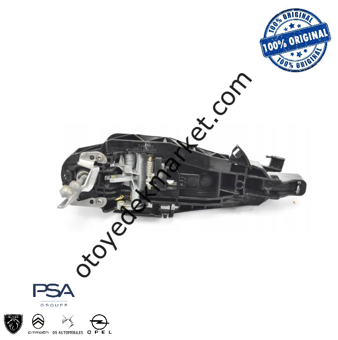 Citroen Berlingo (2018-2024) Sol Arka Kapı Dış Kol Tutucu (Orijinal)