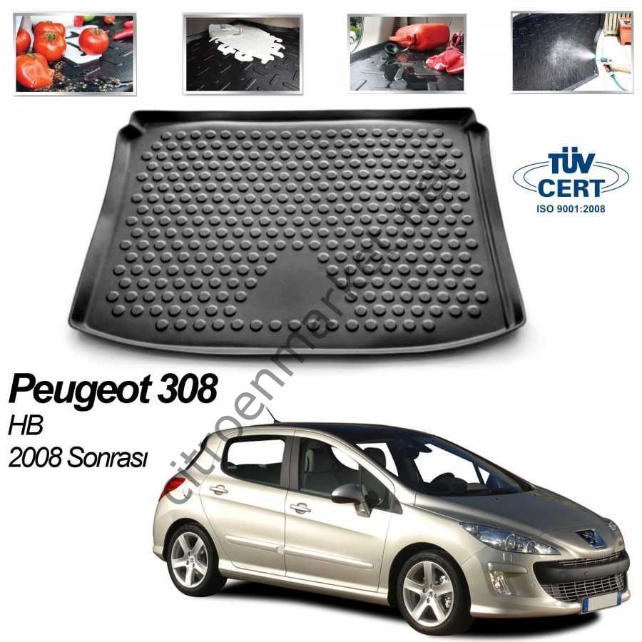 BAGAJ HAVUZU PEUGEOT 308 HB 2014-- siyah