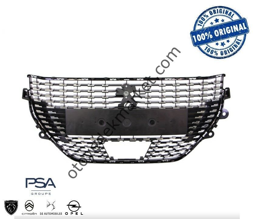 Peugeot 208 (2020-2023) Ön Tampon Izgarası (Orijinal)