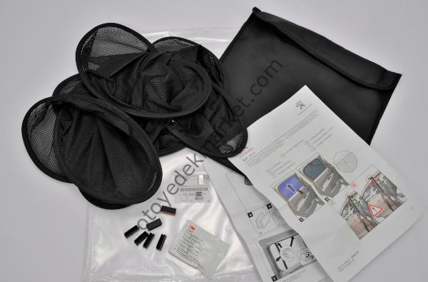 Citroen Berlingo (2018-2024) Sürgülü Kapı Cam Perde Takımı (Orijinal)