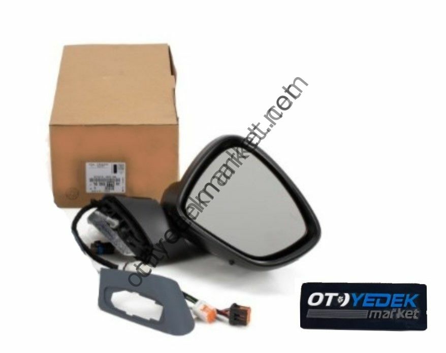 Citroen C4 (2012-2017) Otomatik Katlanır Sağ Dış Dikiz Aynası Kapaksız (Orijinal)