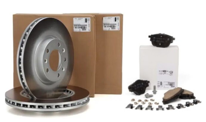 Peugeot 308 (2014-2021) 1.6-1.5 Dizel Ön Fren Disk ve Balata Set Takımı 283mm (Orijinal)