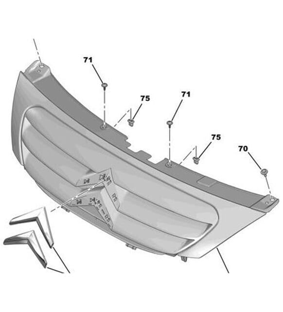 Citroen Xsara (1997-2001) Panjur Arması (Orijinal)