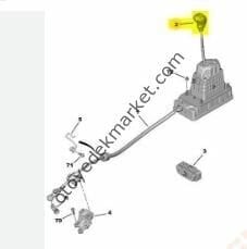 Peugeot 308 (2015-2021) 6 İleri Manuel Vites Topuzu (Orijinal)