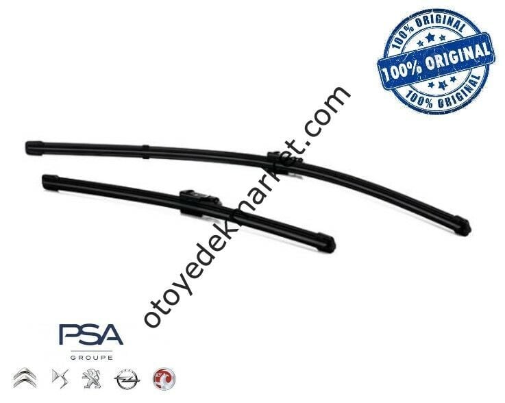 PEUGEOT 2008 (2012-2016) ÖN SİLECEK SÜPÜRGE TAKIMI (ORJİNAL)