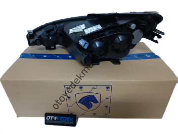 Peugeot 206 (1998-2008) Orijinal İran Şeffar Sağ Far