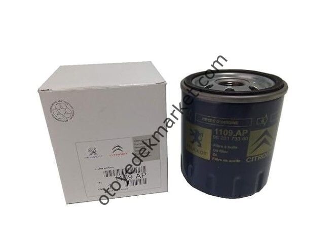 Peugeot 407 (2004-2011) 2.0 Benzinli Motor Yağ Filtresi (Orijinal)