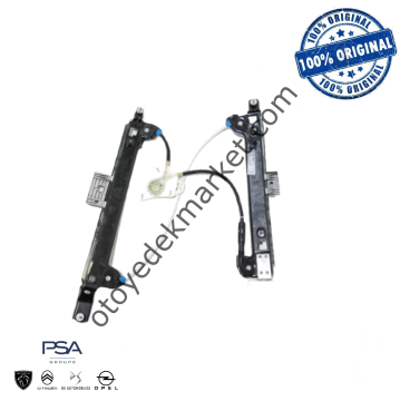 Peugeot 508 (2019-2023) Sağ Arka Kapı Cam Kriko Mekanizması (Orijinal)