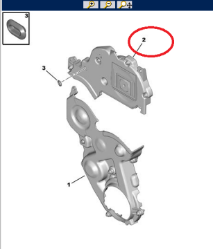 PEUGEOT 206 1,4 HDİ TRİGER ÜST KAPAĞI (İTHAL)
