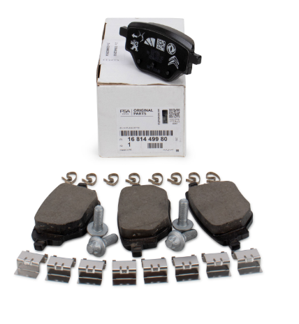 Peugeot 208 (2021-2025) Arka Fren Balata Takımı (Orijinal)