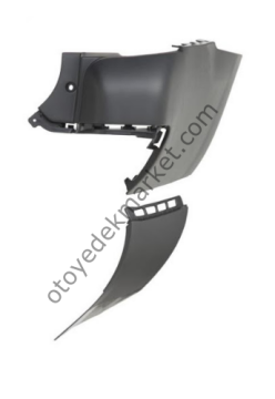 CİTROEN BERLİNGO (2008-2019) SAĞ ARKA TAMPON KÖŞE UZUN (PHİRA)