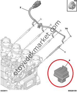 PEUGEOT 508 (2011-2015) 1,6 HDI ISITICI KUTU (ORJİNAL)
