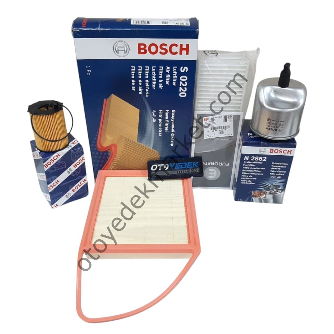 Citroen Berlingo (2012-2017) 1.6 Hdı Euro5 Filtre Seti (Bosch)
