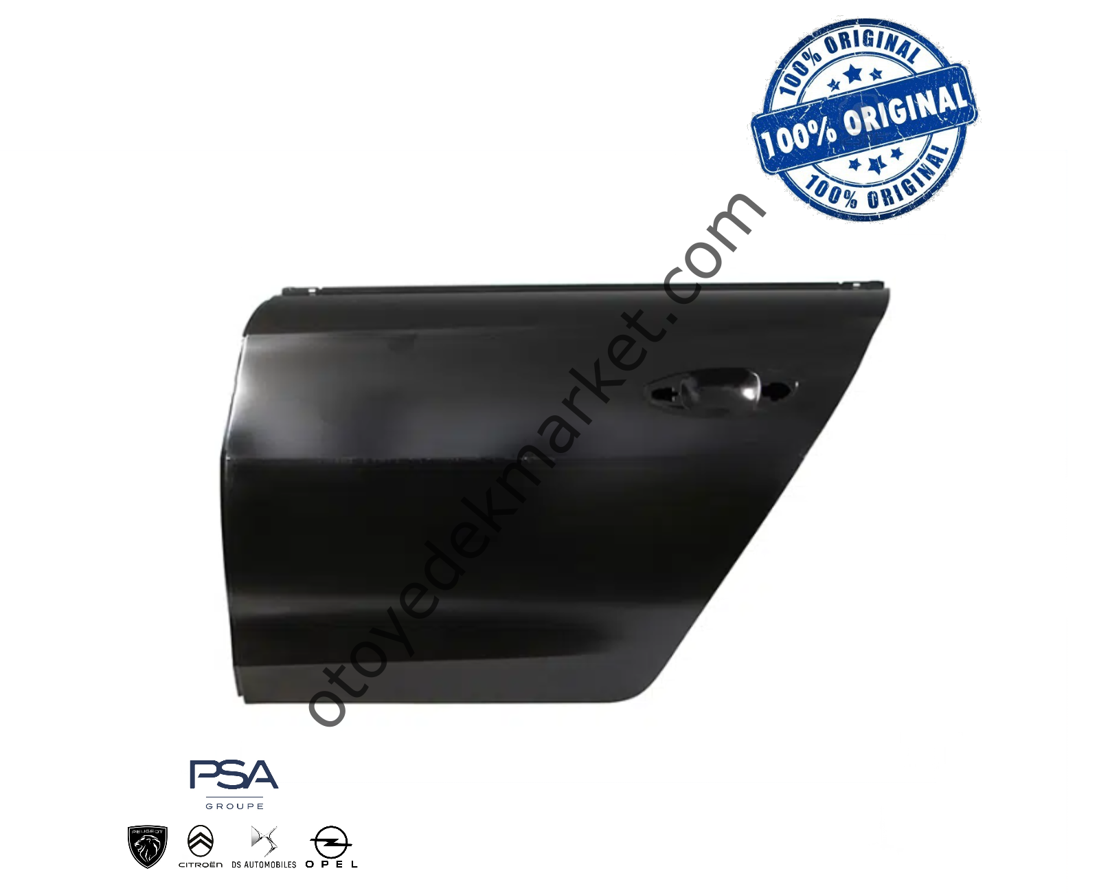 Peugeot 508 (2019-2023) Sol Arka Kapı (Orijinal)