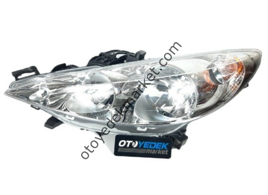 Peugeot 207 (2006-2012) Sol Ön Far (Depo)