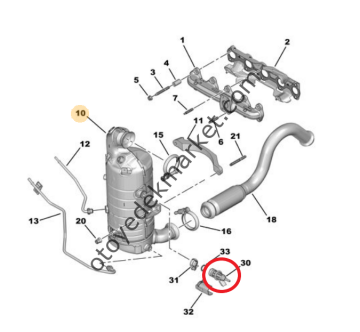 Peugeot Expert (2018-2024) 1.5 Blue Hdi FAP Katalizör Enjektörü (Orijinal)