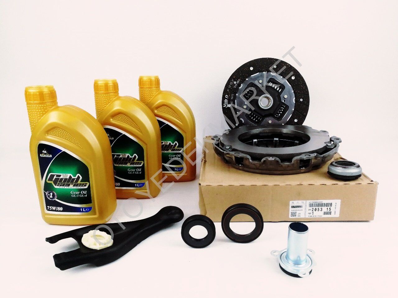 Citroen C3 (2012-2018) 1.6 Hdi Debriyaj Seti Aks Keceleri Şanzıman Yağı Debriyaj Çatalı Temizleme Spreyi (Orijinal)