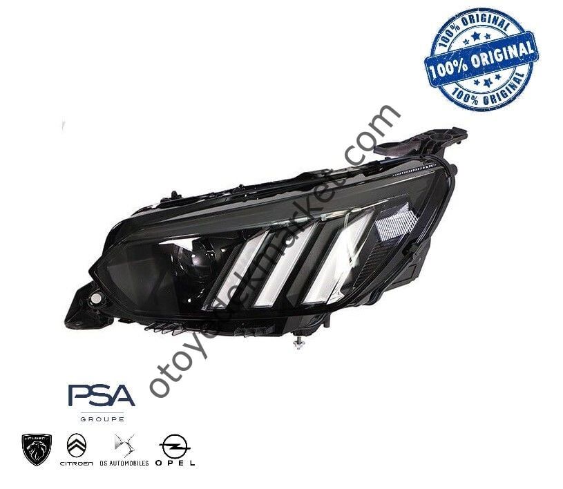 Peugeot 208 (2020-2023) Sol Ön Full Led Far (Orijinal)