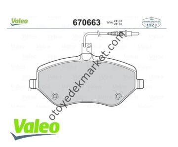 Citroen C5 (2001-2007) Ön Fren Balatası (Valeo)