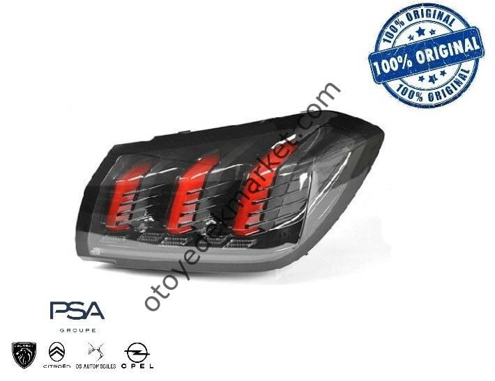 Peugeot 208 (2020-2023) Sağ Arka Led Stop Lambası (Orijinal)