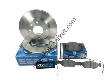 Peugeot 306 (1994-2001) 1.6 1.8 Ön Fren Balata Ve Disk Seti (Bosch)