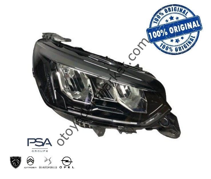 Peugeot 2008 (2020-2023) Sağ Ön Eco Led Far (Orijinal)