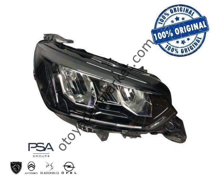 Peugeot 208 (2020-2023) Sağ Ön Eco Led Far (Orijinal)