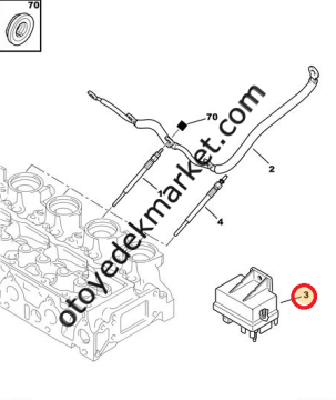 Citroen Berlingo (1998-2008) 2.0 Hdi Isıtıcı Role (Orijinal)