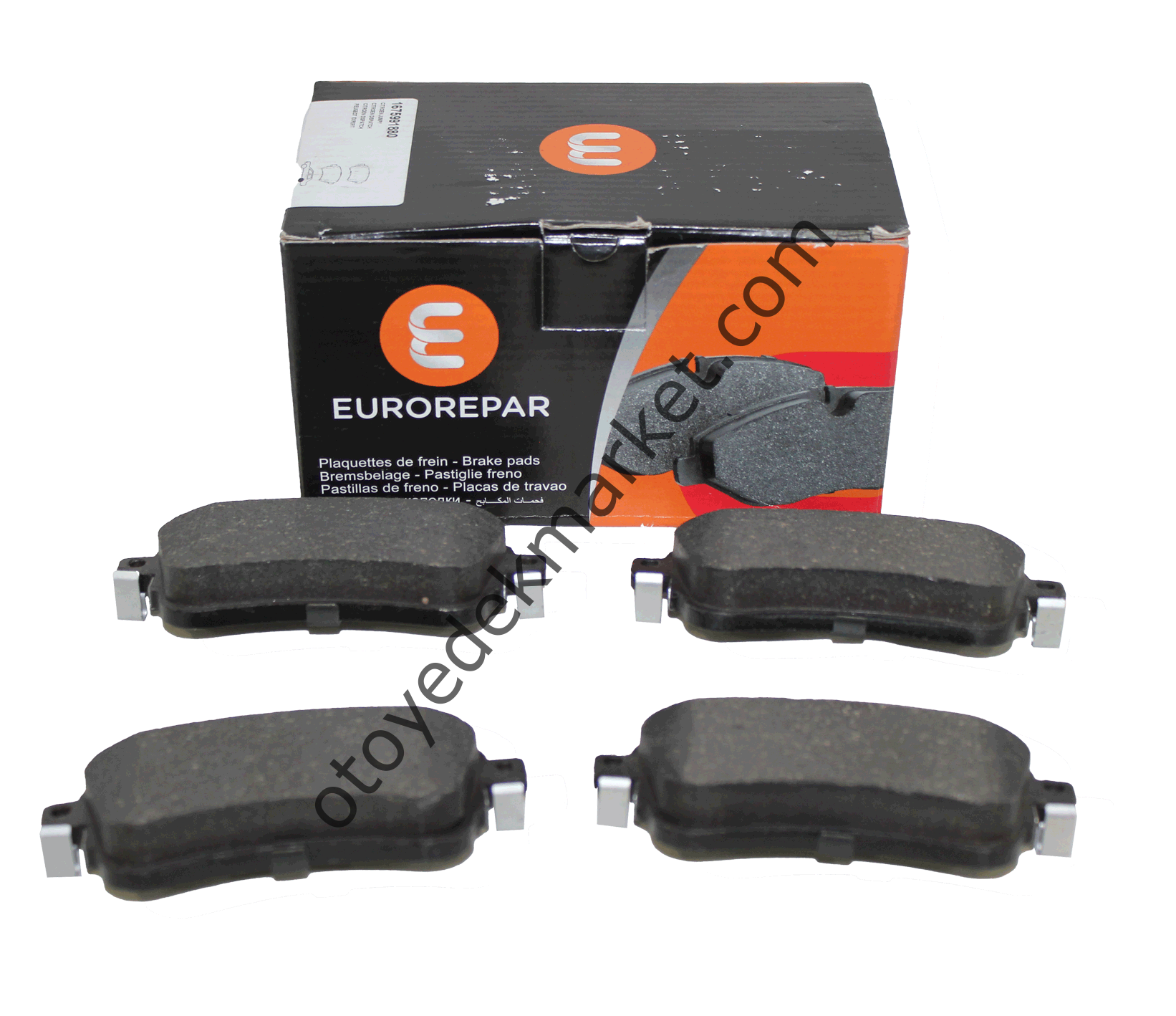 Peugeot Traveller (2017-2024) Arka Fren Balata Takımı (Eurorepar)