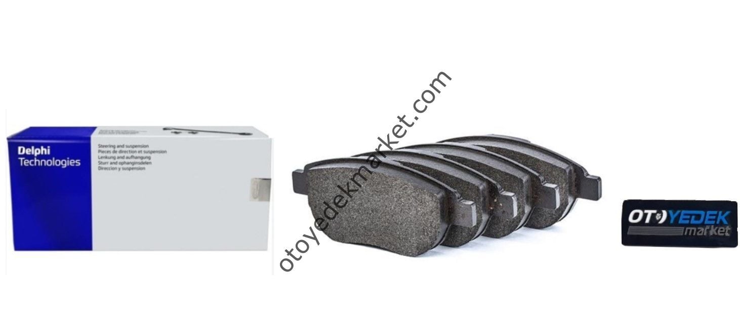 Citroen C3 (2003-2010) 1.6 Hdi Ön Fren Balata Takımı (Delphi)