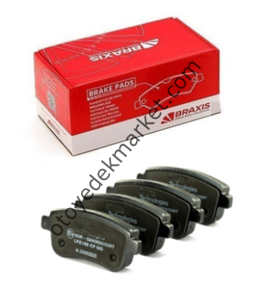 Citroen Spacetourer (2018-2025) Arka Fren Balata Takımı (Braxis)