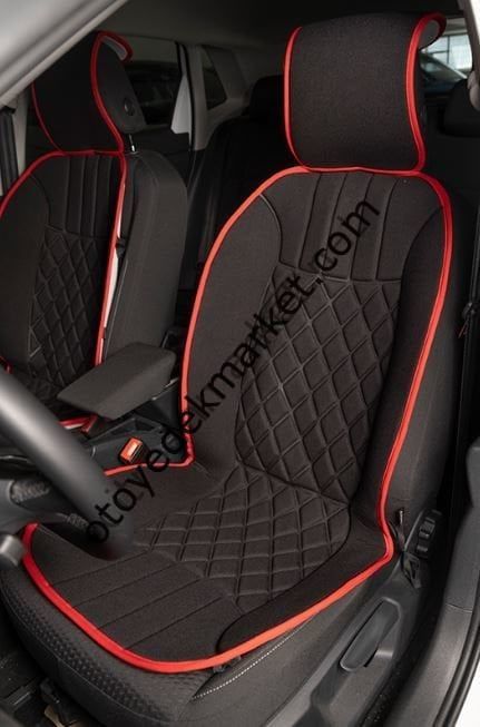 Space Elegance 2'li Set Minder Siyah-Kırmızı