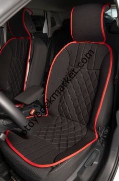 Space Elegance 2'li Set Minder Siyah-Kırmızı