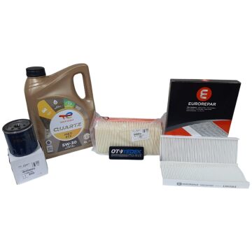 Peugeot 301 (2012-2023) 1.2 Benzinli  Bakım Seti (Orijinal) Ve 5W30 Motor Yağ