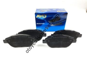 Peugeot 207 (2006-2012) 1.6 Hdi Ön Fren Balata Takımı (Ayd)