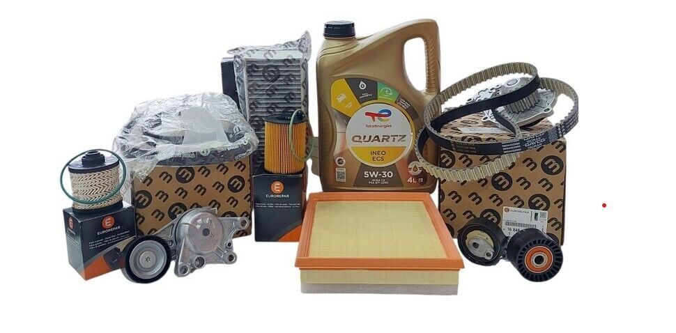 Peugeot 208 (2016-2018) 1.6 Hdi Euro6 Ağır Bakım Seti (Eurorepar Orijinal)