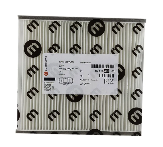 Peugeot Bipper (2008-2017) Polen (Klima) Filtresi (Eurorepar)