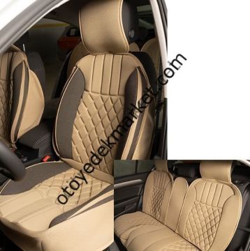 Space Elegance 5'li Set Minder Bej-koyu Bej