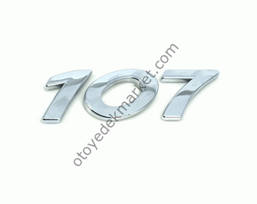 Peugeot 107 Bagaj Yazısı (107) (Orijinal)