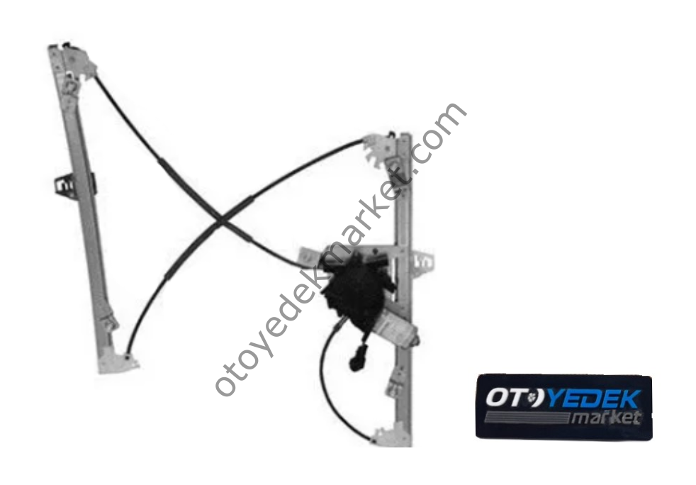 PEUGEOT 206 (1999-2011) SAĞ ÖN CAM KRİKOSU ELEKTRİKLİ (İTHAL)
