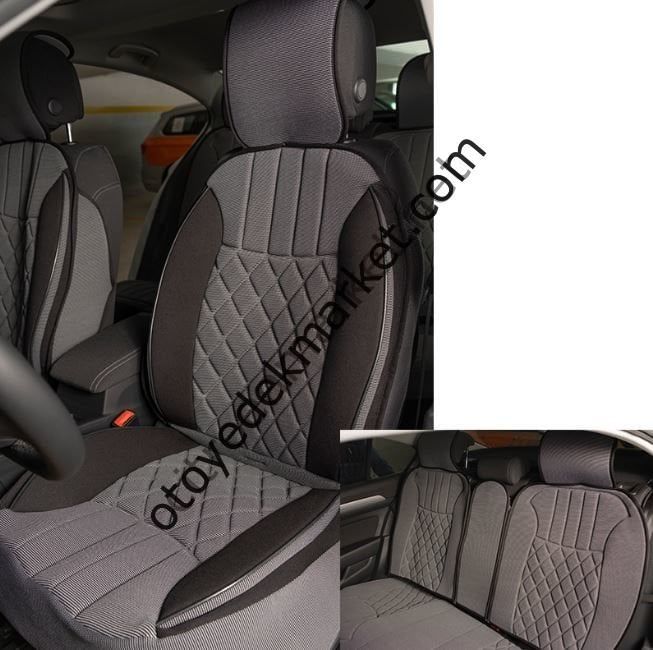 Space Elegance 5'li Set Minder Gri-Siyah