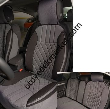 Space Elegance 5'li Set Minder Gri-Siyah
