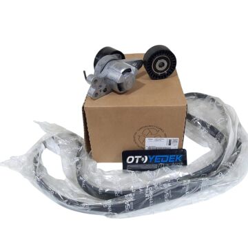 Peugeot 206 (2005-2012) 1.4 Benzinli  Alternatör Gergi Rulmanı - Kütüklü +Avare Rulman+Kayış (Orijinal)