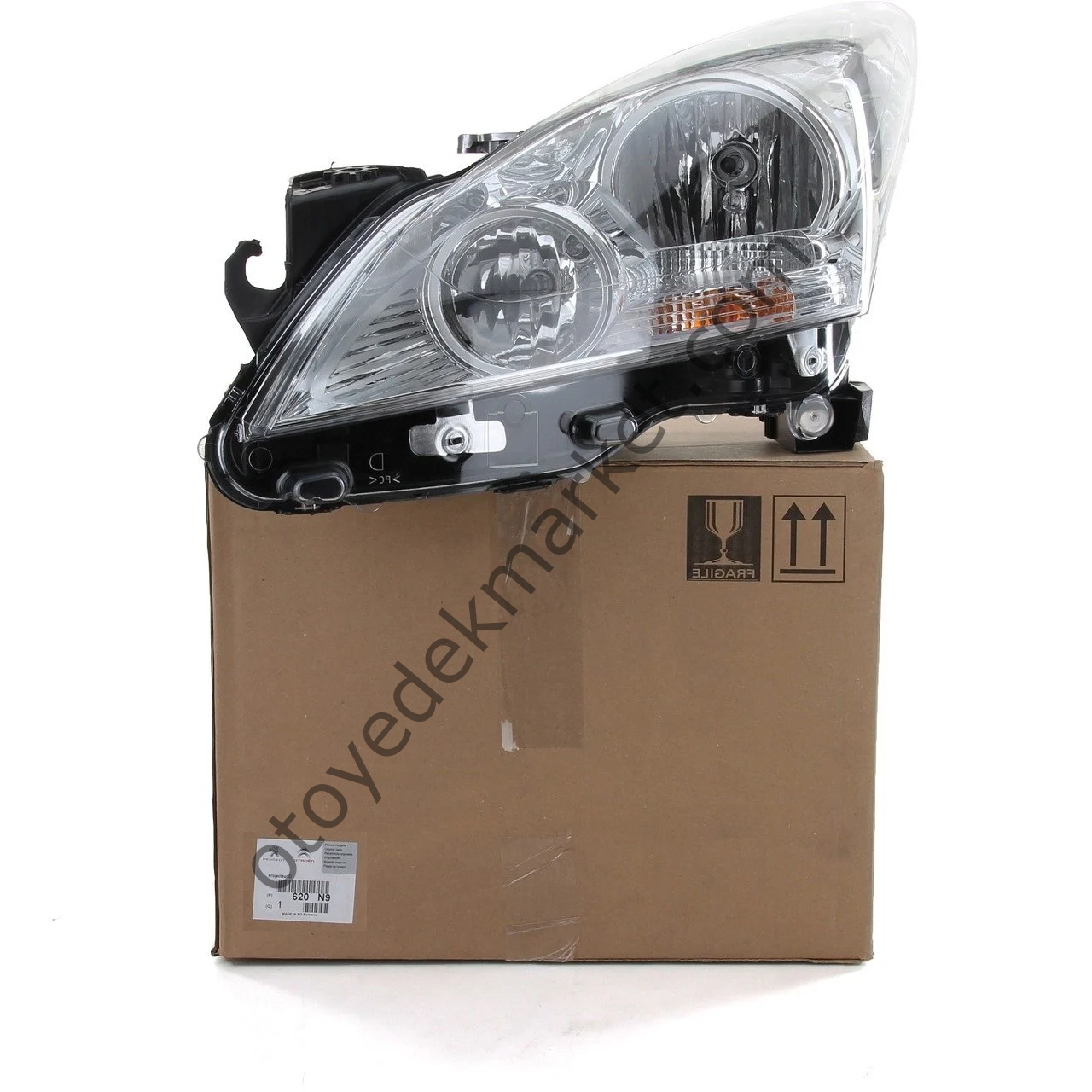 Peugeot 3008 (2009-2013) Sol Ön Far (Orjinal)