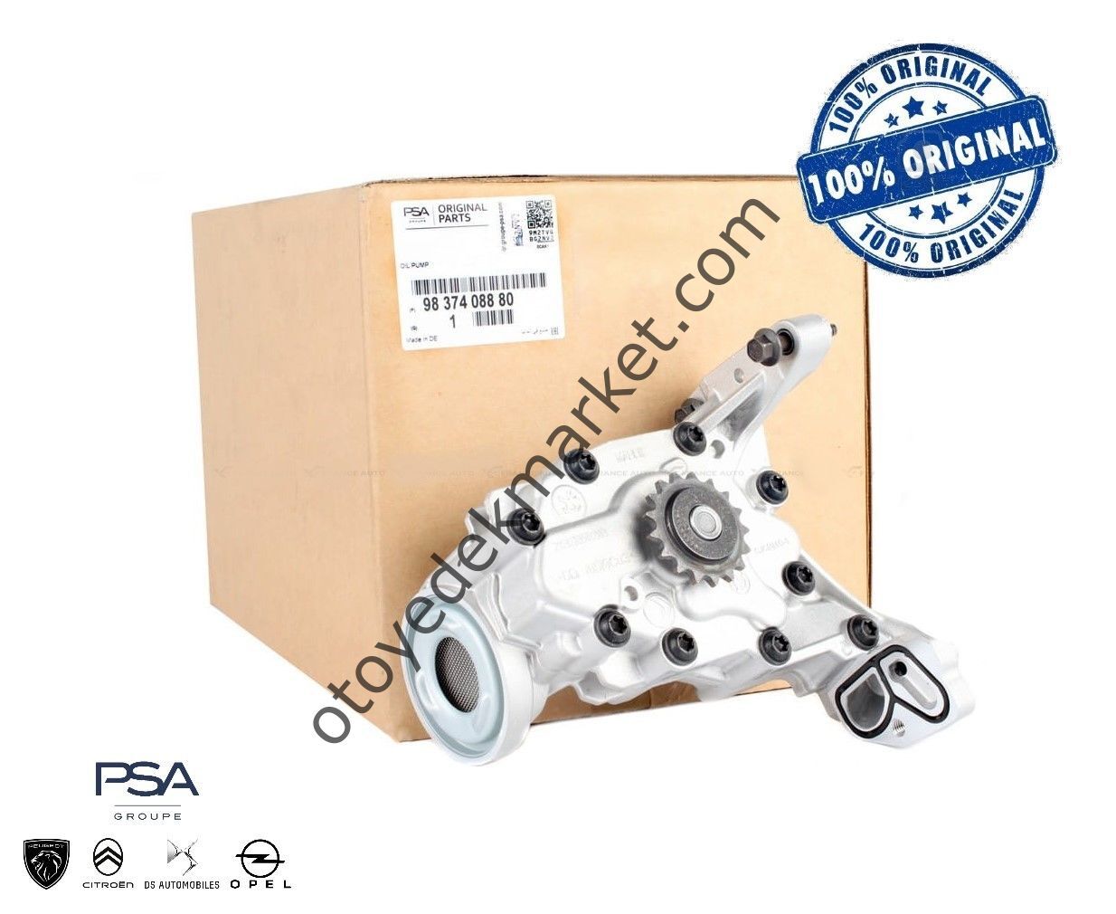 Citroen C3 (2014-2016) 1.2 THP ve PureTech Benzinli Motor Yağ Pompası (Orijinal)