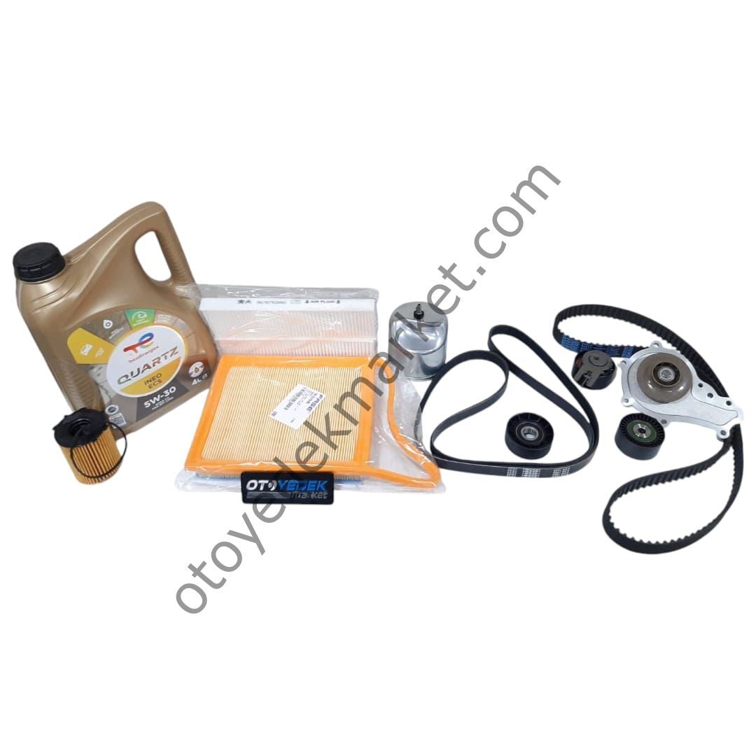 Citroen C-Elysee (2012-2017) 1.6 Dizel Euro 5 Ağır Bakım Seti (İthal)