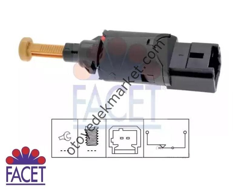 Citroen Berlingo (1996-2008) Fren Stop Müşürü (Facet)