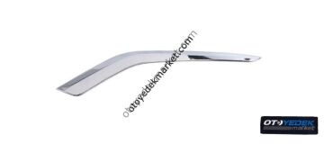 Peugeot 208 (2016-2020) Ön Tampon Sol Sis Far Çerçeve Nikelajı (İthal)